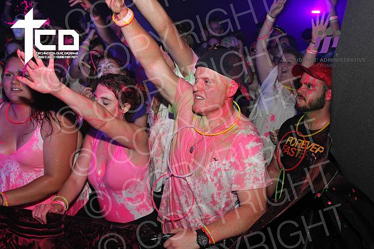 Technocolour Dreams Paint Party at Cambrian  College
